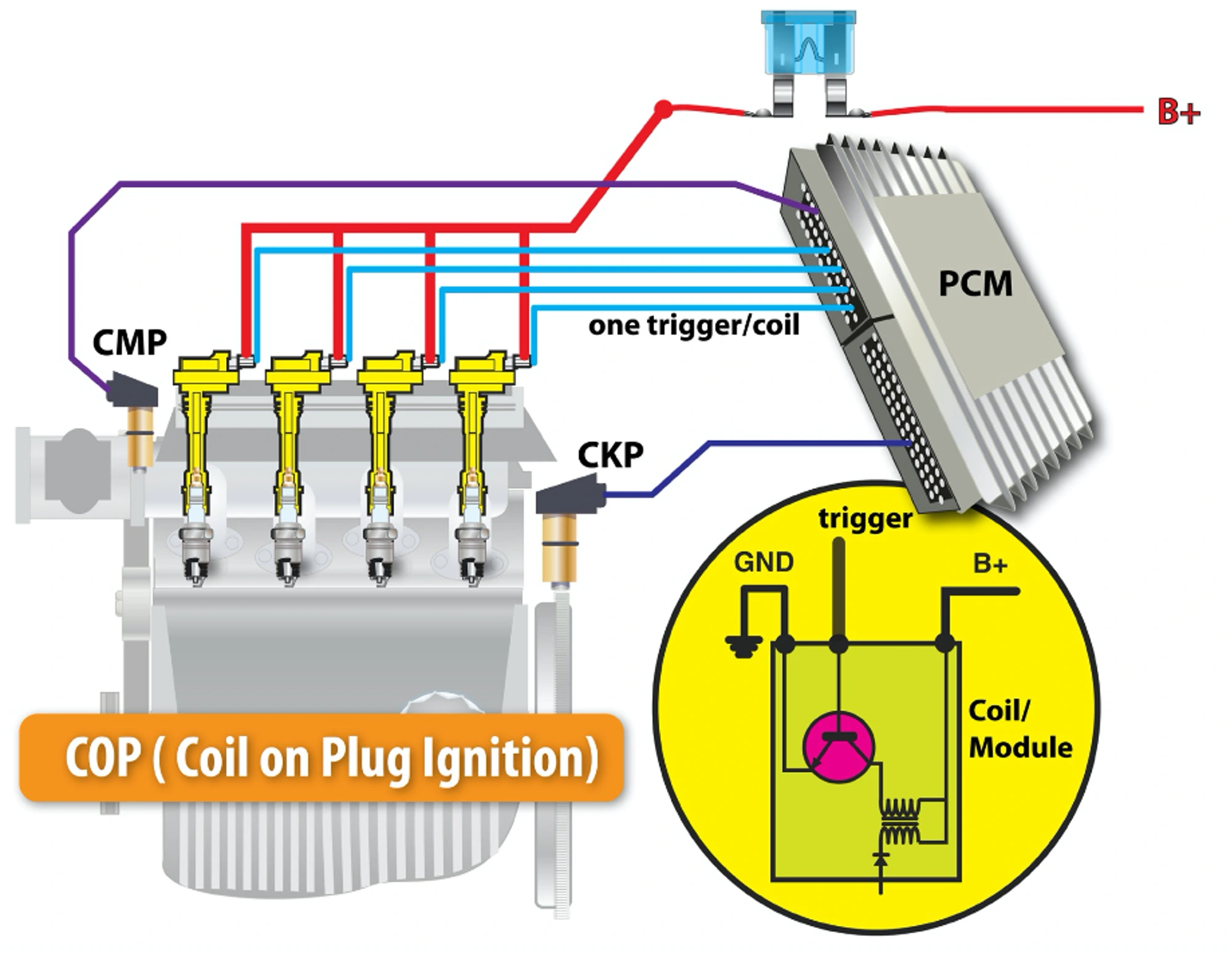Standard Solution Coil on Plug Ignition